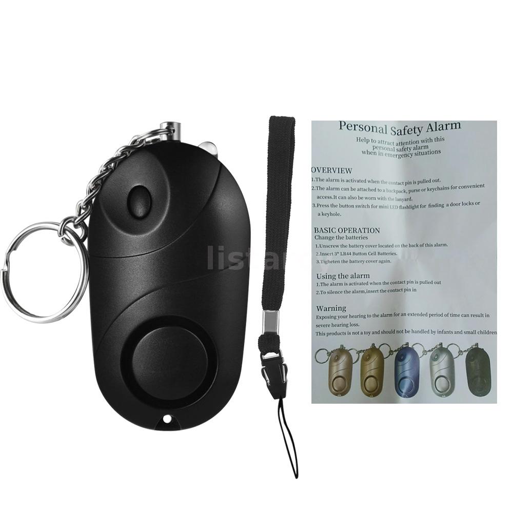 Personal Alarm 120-130dB Safe Sound Emergency Security ...